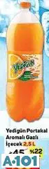YEDİGÜN PORTAKAL AROMALI GAZLI İÇECEK 2.5 L